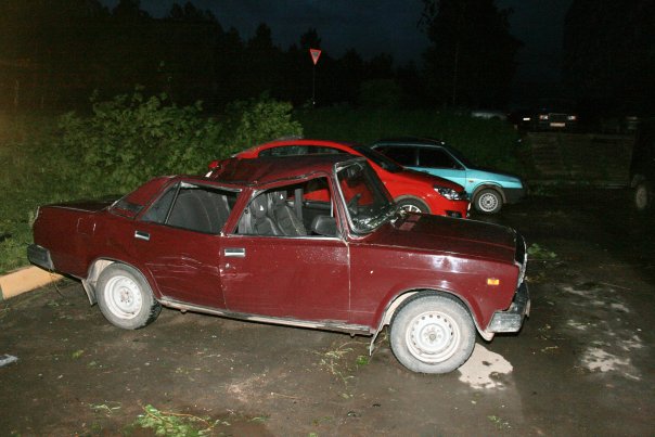 Tornado in Sergiev Posad