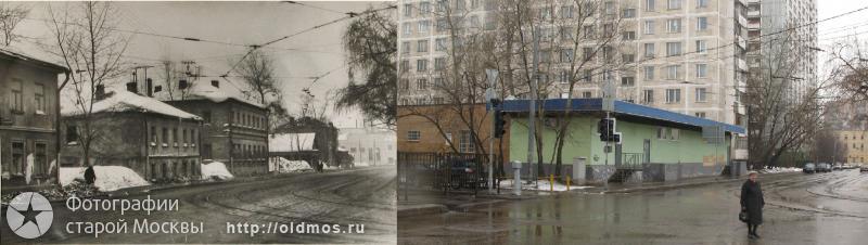 History: then and now, Moscow, Russia