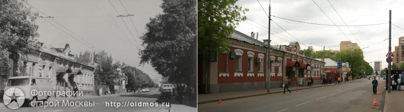 History: then and now, Moscow, Russia