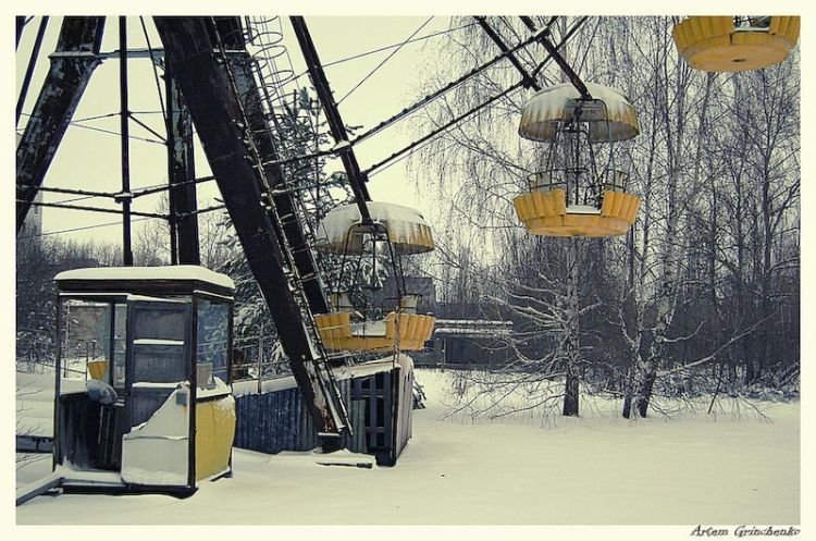 Chernobyl Nuclear Power Plant exclusion zone, Pripyat, Ivankiv Raion, Ukraine