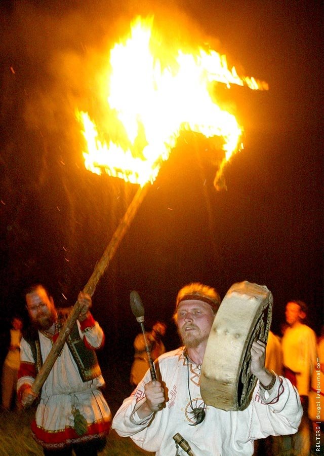 Night of Ivan Kupala. Belarus, Russia, Ukraine