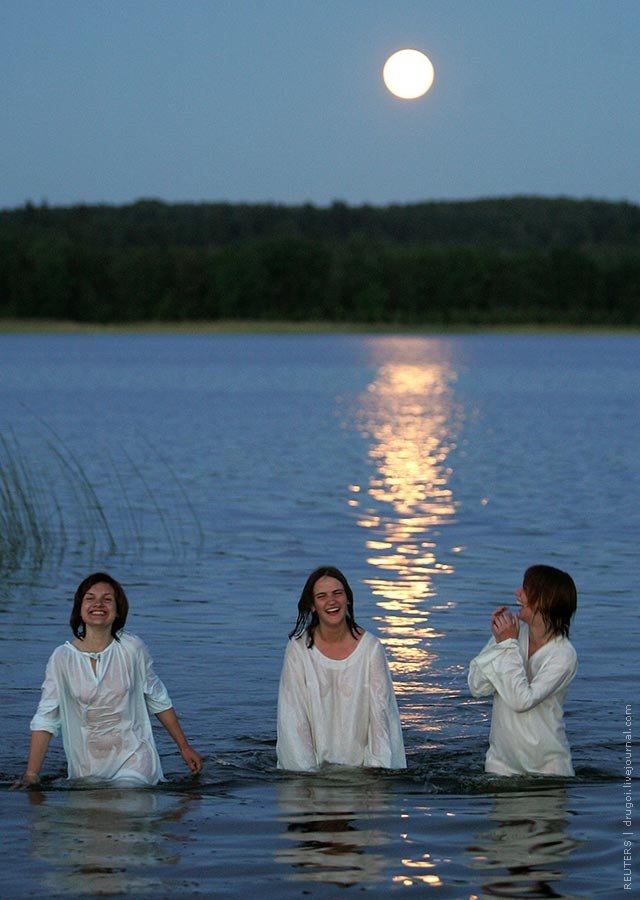 Night of Ivan Kupala. Belarus, Russia, Ukraine