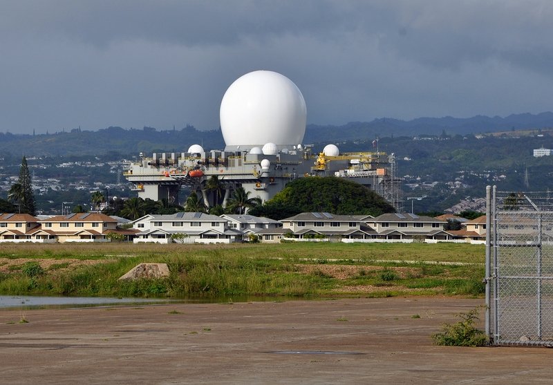 Sea-Based X-Band Radar (SBX), detecting missiles, military, United States