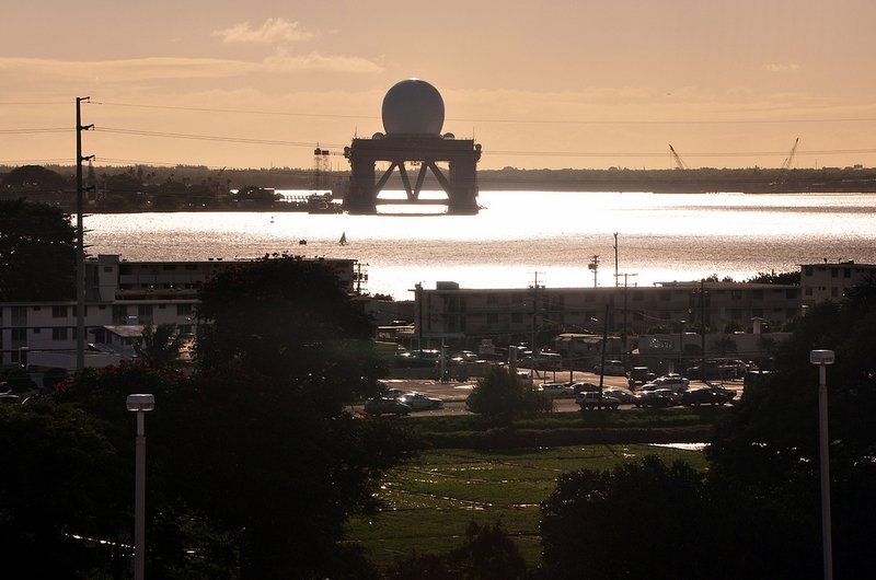 Sea-Based X-Band Radar (SBX), detecting missiles, military, United States