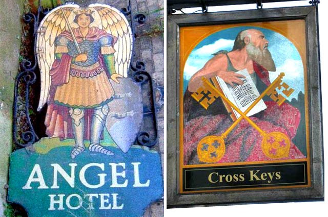 Pub signs, United Kingdom