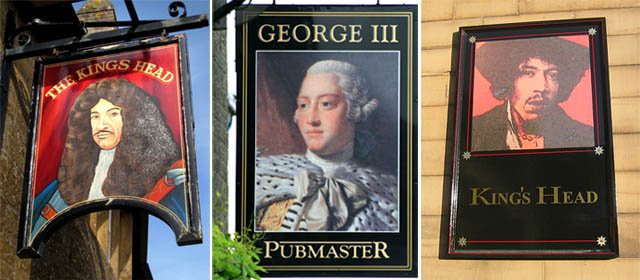 Pub signs, United Kingdom