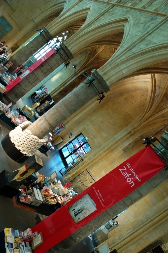 Bookshop in the Dominican church, Maastricht, Netherlands