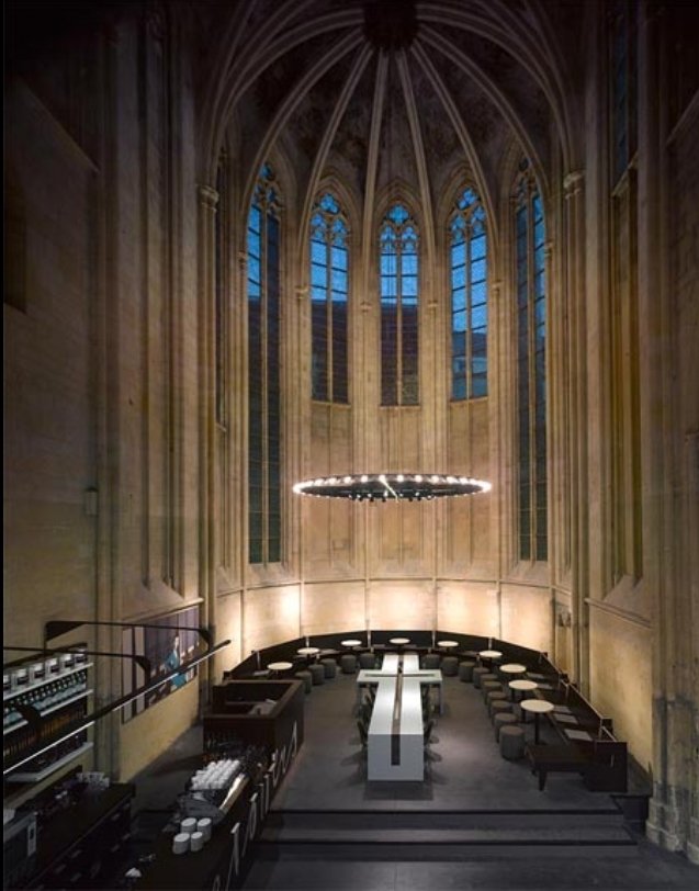 Bookshop in the Dominican church, Maastricht, Netherlands