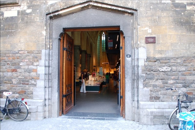 Bookshop in the Dominican church, Maastricht, Netherlands