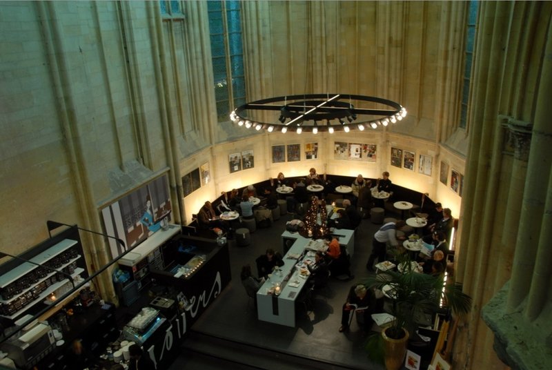 Bookshop in the Dominican church, Maastricht, Netherlands