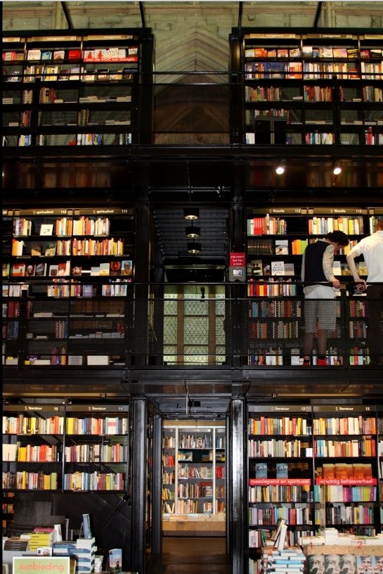 Bookshop in the Dominican church, Maastricht, Netherlands