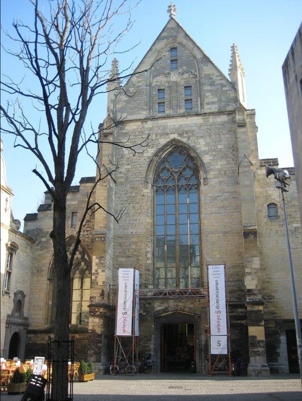 Bookshop in the Dominican church, Maastricht, Netherlands