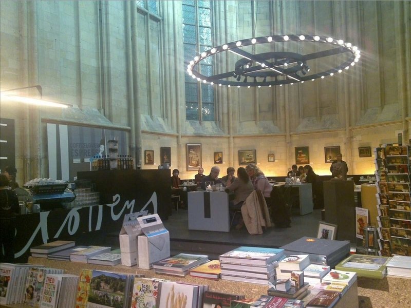 Bookshop in the Dominican church, Maastricht, Netherlands