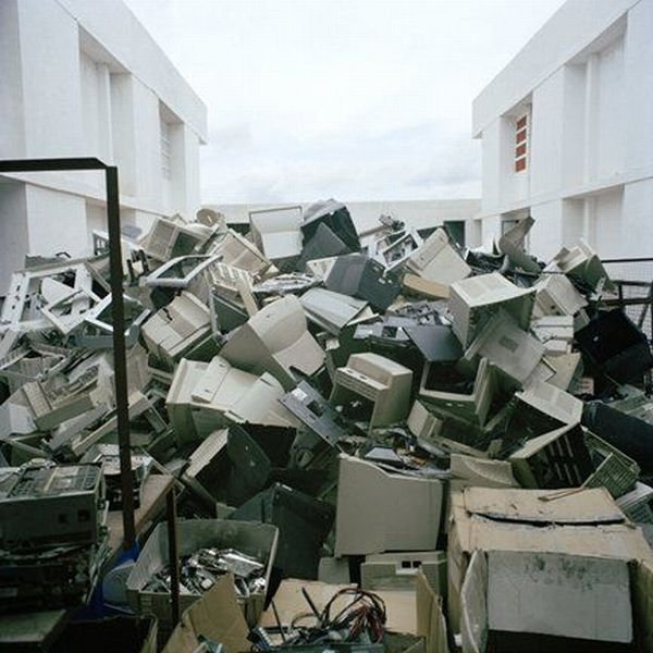 Computers cemetery, China