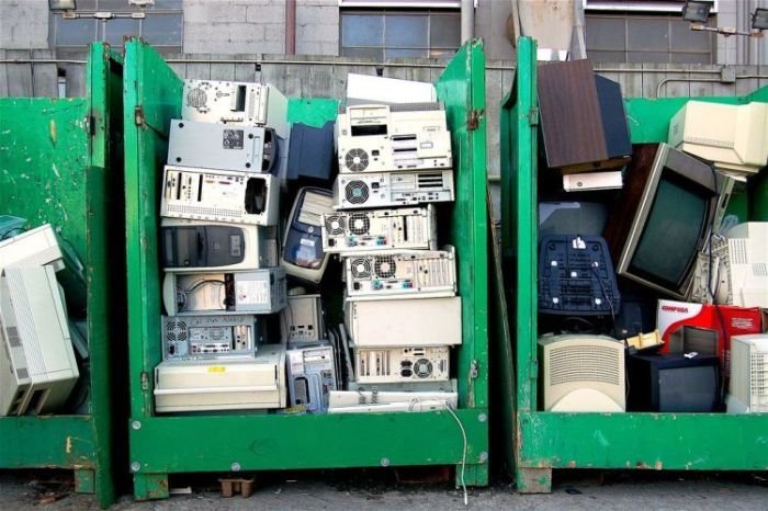 Computers cemetery, China