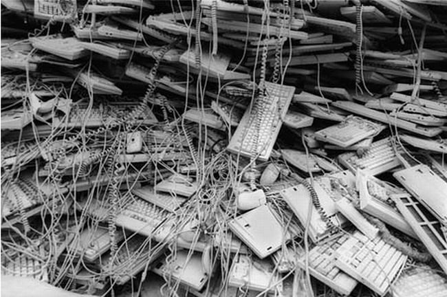 Computers cemetery, China