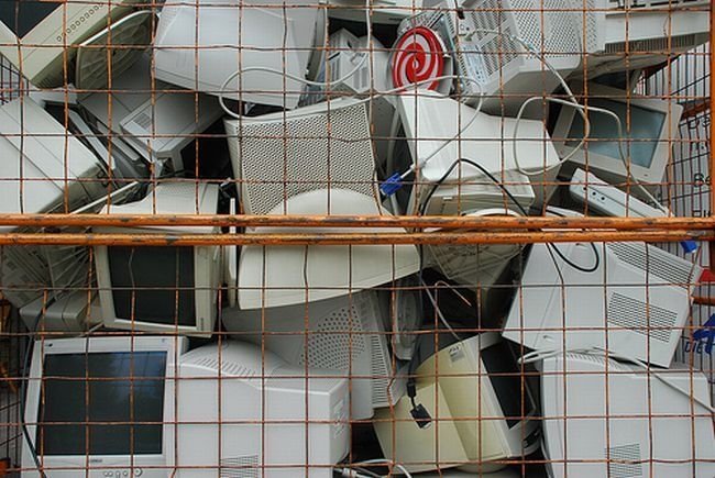 Computers cemetery, China