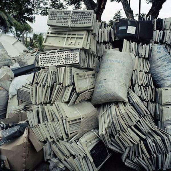 Computers cemetery, China