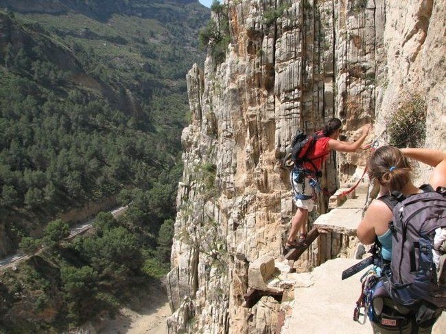 Kaminito del Ri or King's Trail, Spain