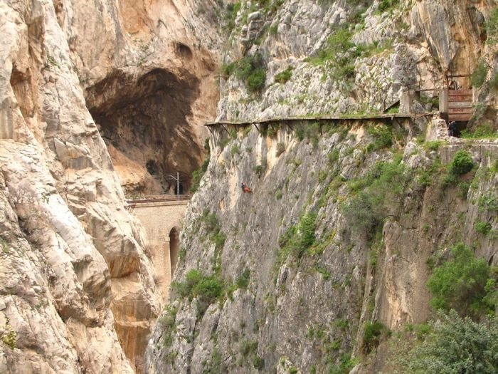 Kaminito del Ri or King's Trail, Spain