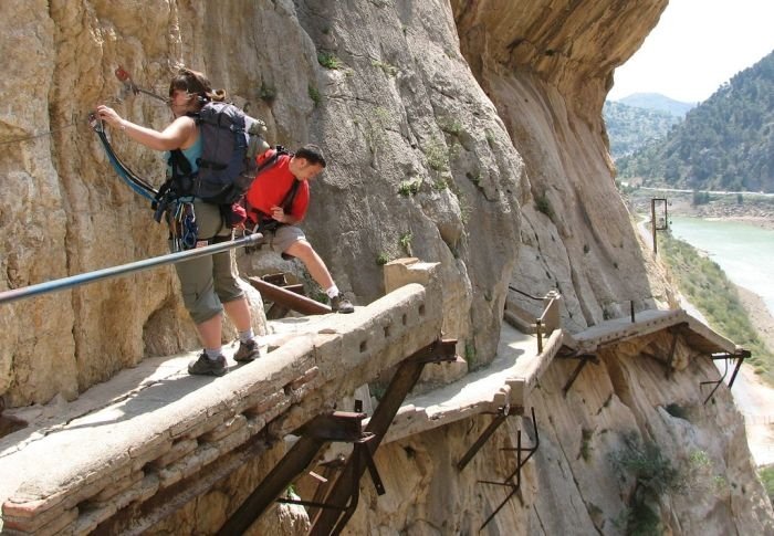 Kaminito del Ri or King's Trail, Spain