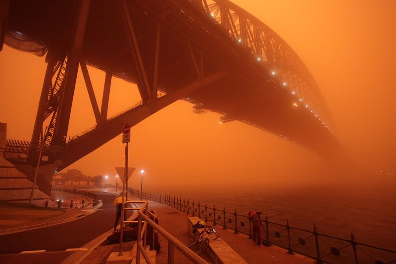 Storm in Sydney, September 2009, Australia