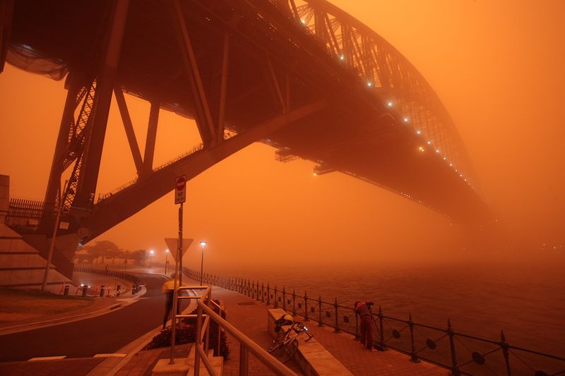 Storm in Sydney, September 2009, Australia