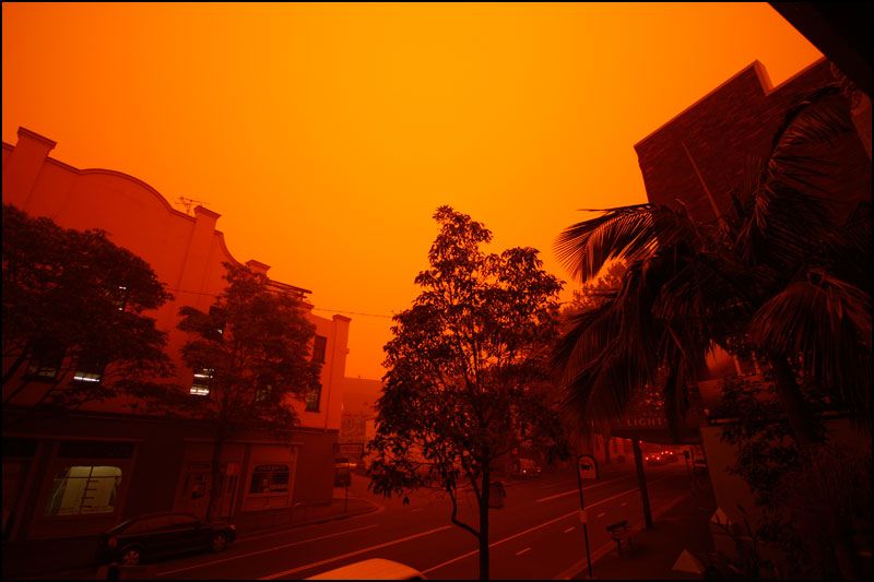 Storm in Sydney, September 2009, Australia