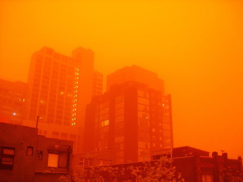 Storm in Sydney, September 2009, Australia