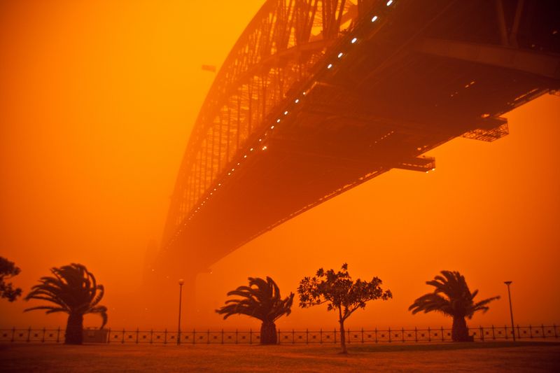 Storm in Sydney, September 2009, Australia