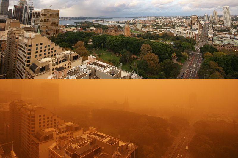 Storm in Sydney, September 2009, Australia