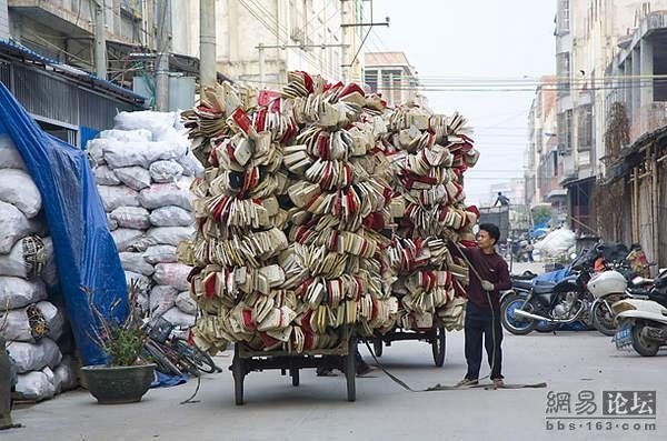 Disassembling computers in China