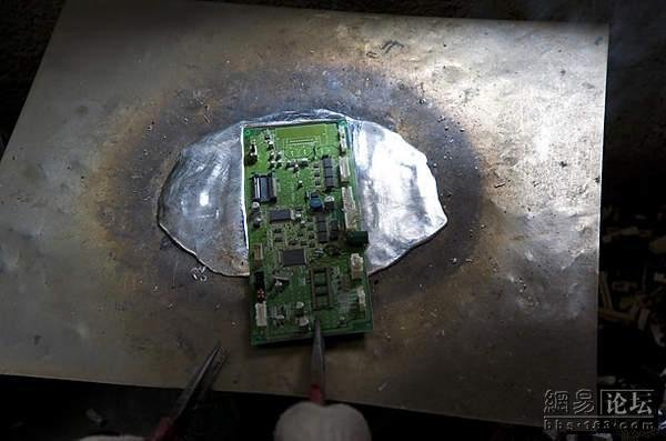 Disassembling computers in China