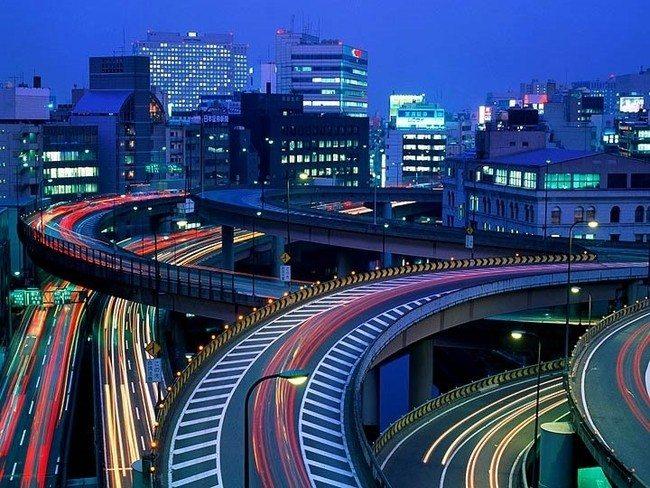 Roads and bridges, Japan