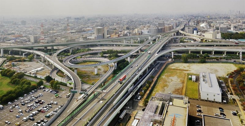 Roads and bridges, Japan