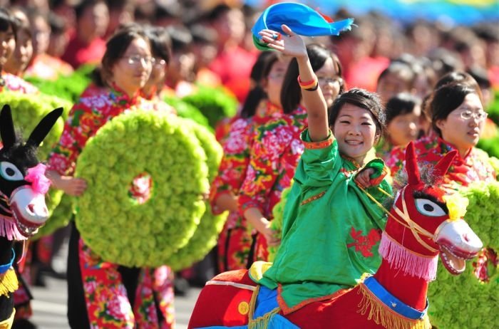 60th anniversary of Communist Party, Beijing, China