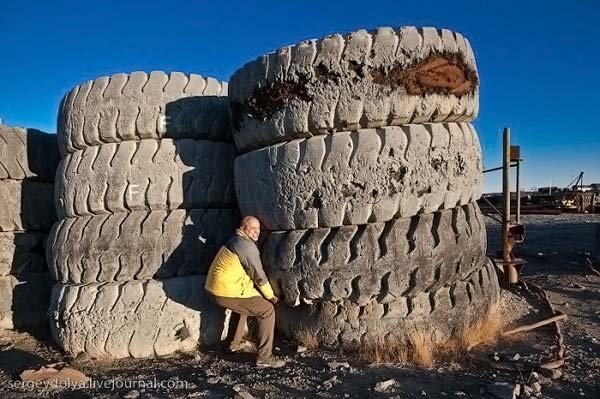 Volcanic pipe, Yakutia, Russia