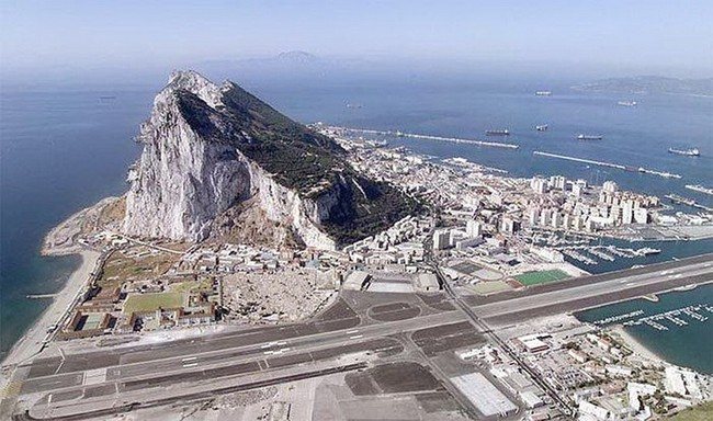 Gibraltar airport, Iberian Peninsula