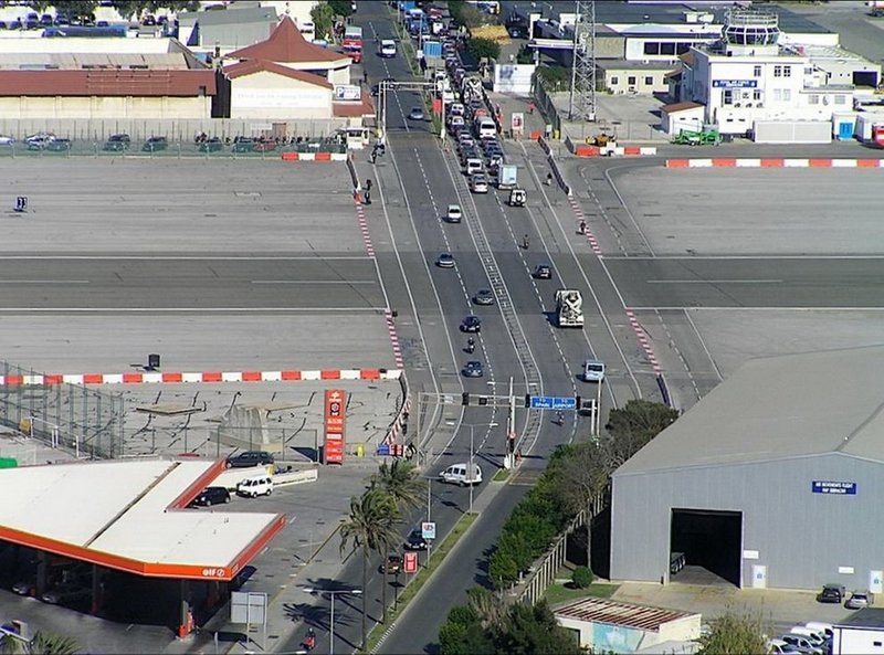 Gibraltar airport, Iberian Peninsula