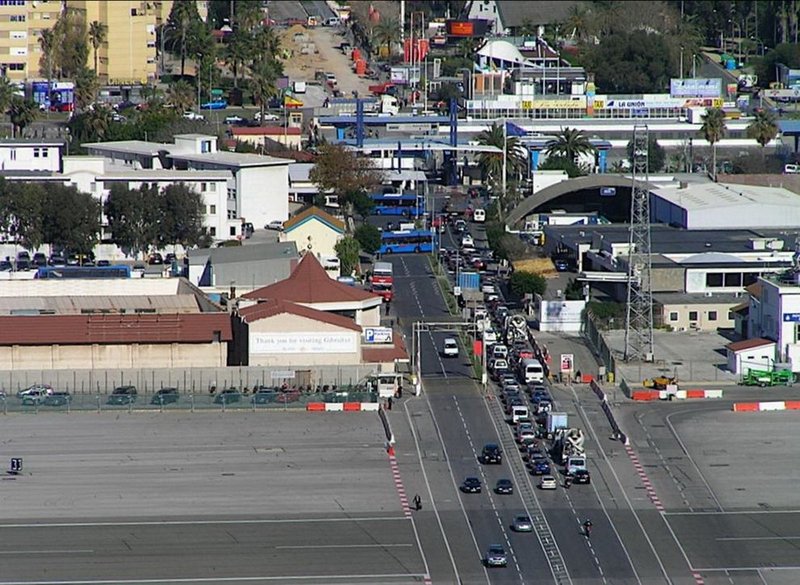 Gibraltar airport, Iberian Peninsula