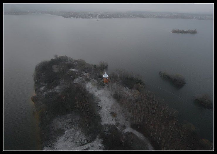 Bird's-eye view of Russia