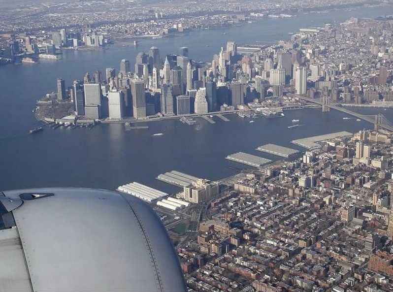 bird's-eye view aerial city landscape photography