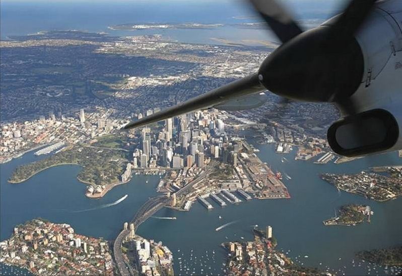 bird's-eye view aerial city landscape photography