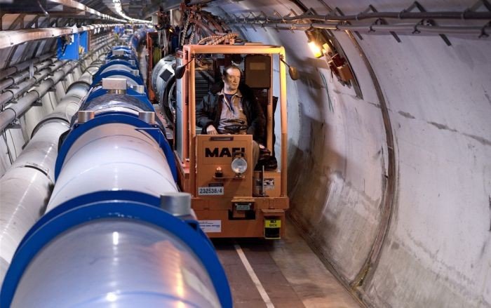 Large Hadron Collider (LHC) launched, CERN