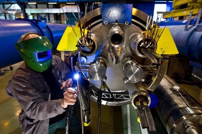 Large Hadron Collider (LHC) launched, CERN