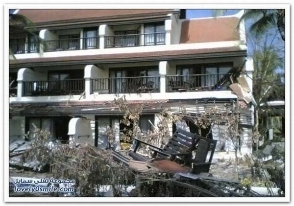 Hotels before and after Tsunami