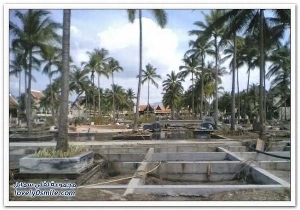 Hotels before and after Tsunami