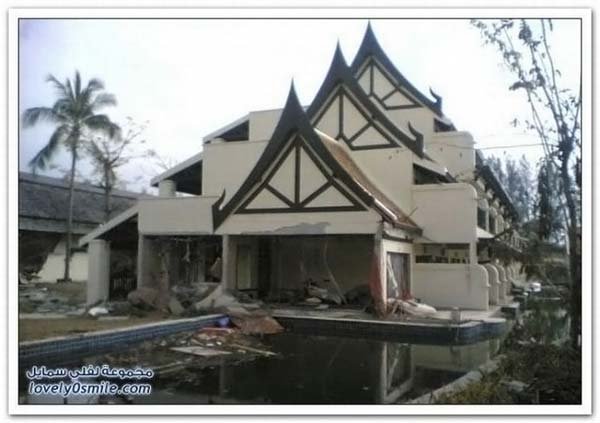 Hotels before and after Tsunami