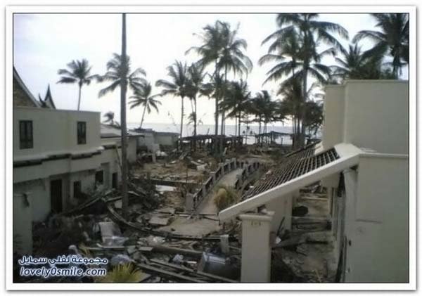 Hotels before and after Tsunami