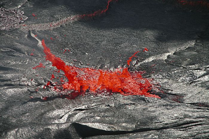 Lava lake in Ethiopia